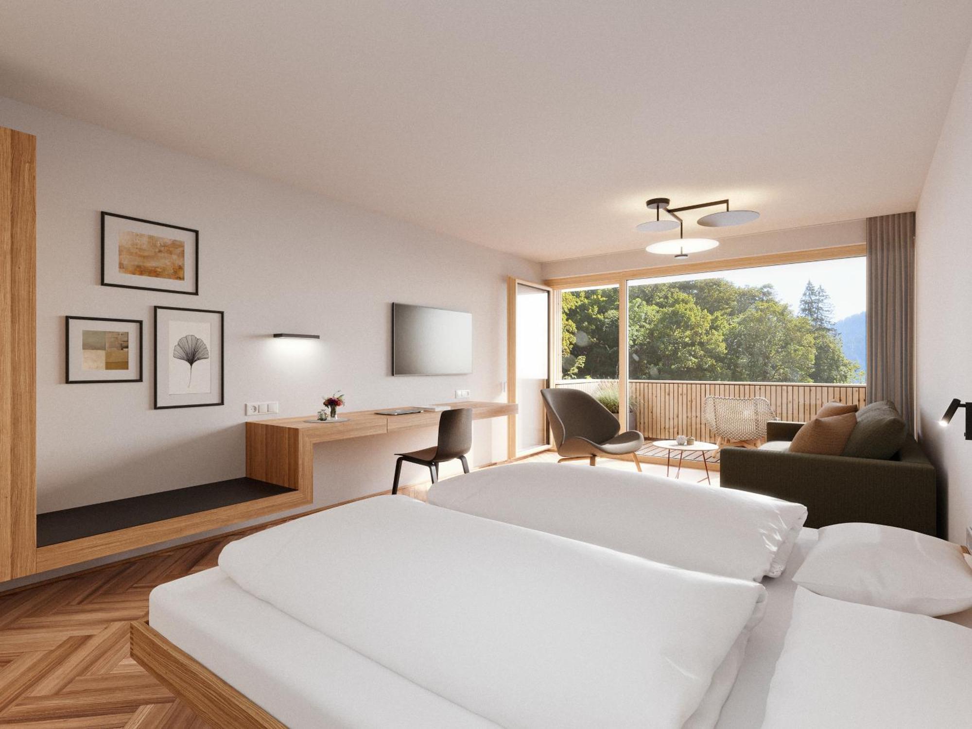Hotel Krone In Au Au (Vorarlberg) Eksteriør billede