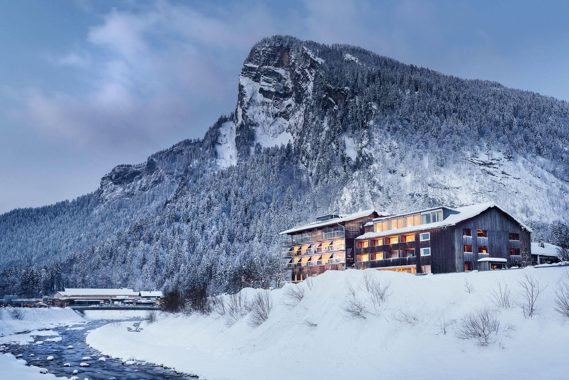 Hotel Krone In Au Au (Vorarlberg) Eksteriør billede
