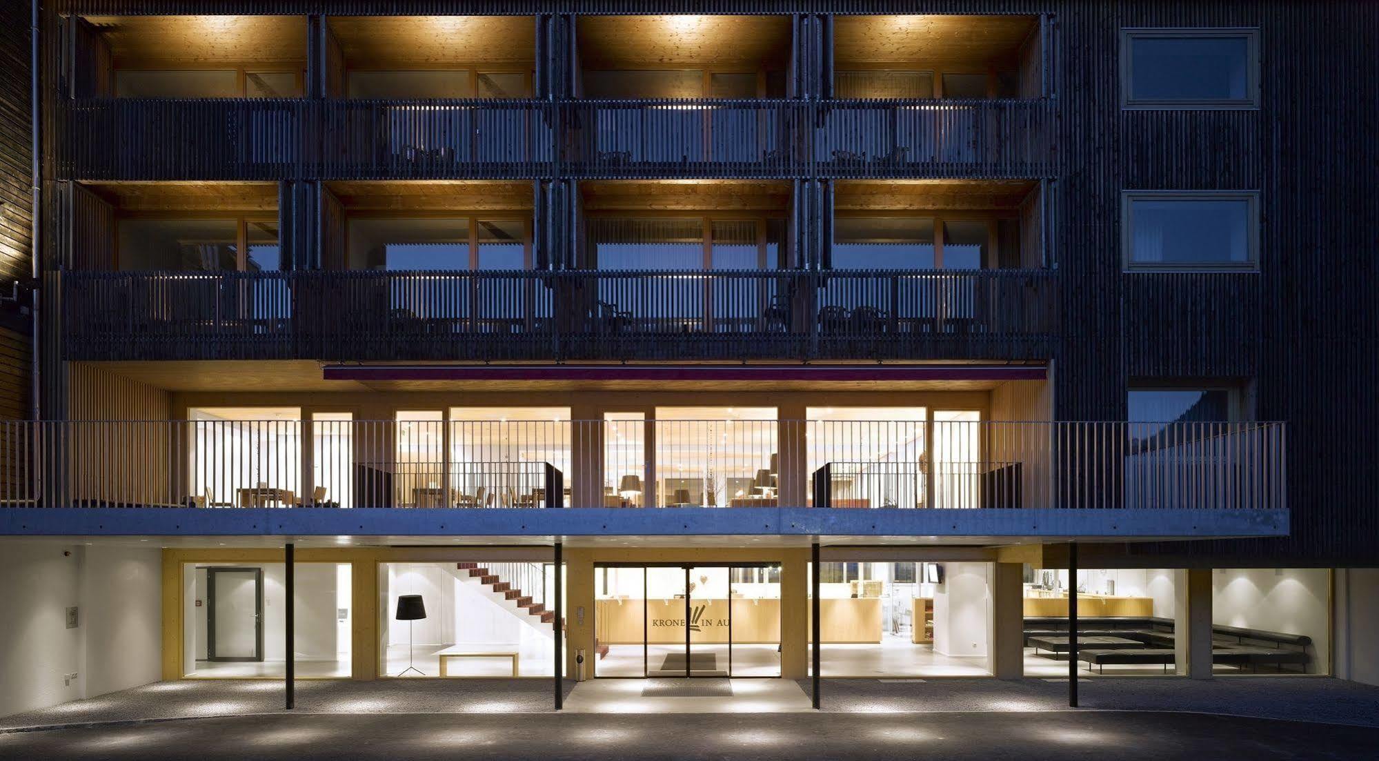 Hotel Krone In Au Au (Vorarlberg) Eksteriør billede